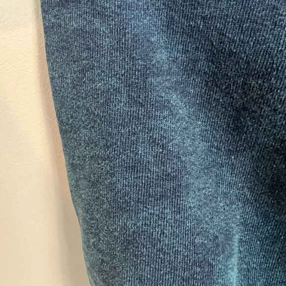 Vintage 90s Blue Sweatshirt with Embossed Lizard Size 2XL Southwestern Unisex - Picture 4 of 9